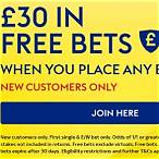 free bet new customer offer